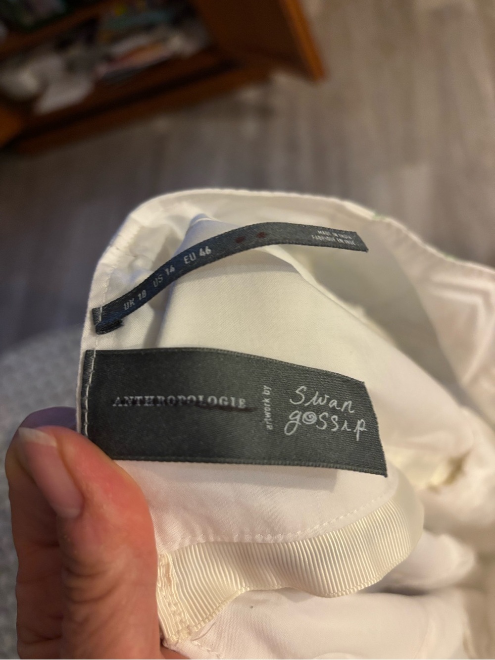 Swan Gossip X for Anthropologie Basque-Waist Maxi Skirt - 14 - Picture 12 of 15